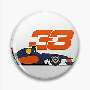 Max Verstappen 33 Formula1 Mad Max f1 Car Red bull Racing 2021 Pin