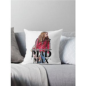 Mad Max Stranger Things Throw Pillow