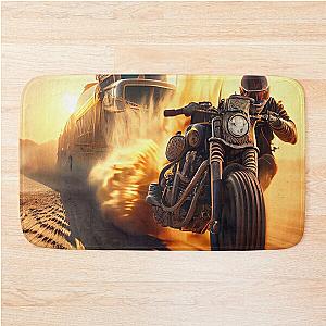 Mad Max Post-Apocalyptic race Bath Mat