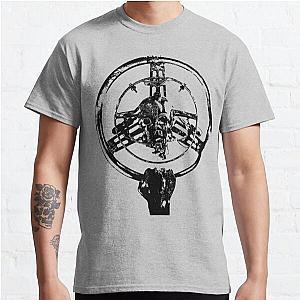 Mad Max Wheel Stencil Design Classic T-Shirt