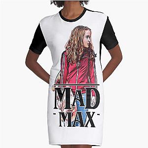 Mad Max Stranger Things Graphic T-Shirt Dress