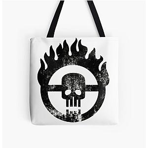 Mad Max Skull All Over Print Tote Bag