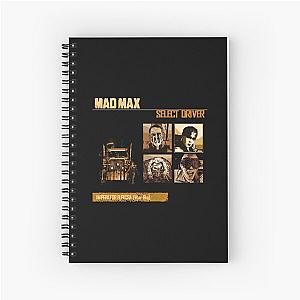 8Bit Mad Max  Spiral Notebook