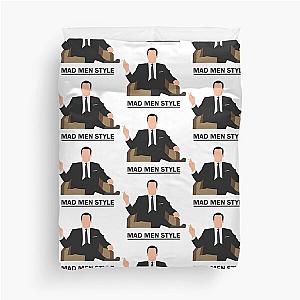 Mad men style Don Draper style Duvet Cover