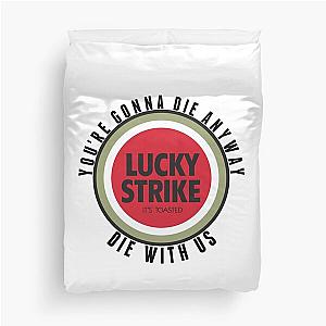 mad men lucky strike pitch Duvet Cover