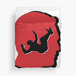 Silhouette Art Mad Men Duvet Cover