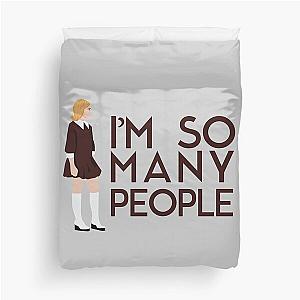 I'm so many people - Sally Draper from Mad Men Quote Duvet Cover