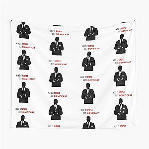 Copia de Mad men Don Draper Success comes from standing out Tapestry