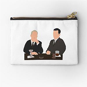 Mad men Don Draper  and Roger Sterling bar Zipper Pouch