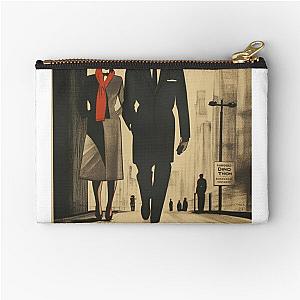 Mad Men Illustration Sterling Cooper Old Ad Zipper Pouch