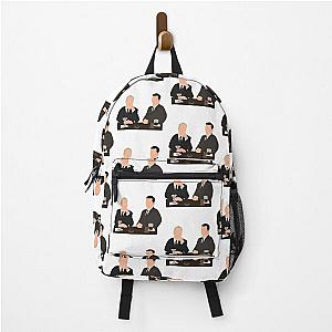 Mad men Don Draper  and Roger Sterling bar Backpack