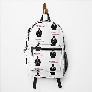 Copia de Mad men Don Draper Success comes from standing out Backpack