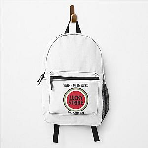 mad men lucky strike pitch Backpack