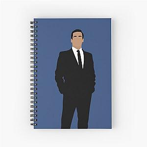 Don Draper Mad men Spiral Notebook