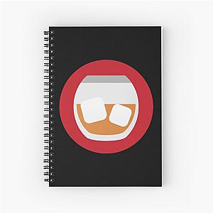 Mad Men Icon V2   Spiral Notebook