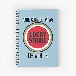 mad men lucky strike pitch    Spiral Notebook