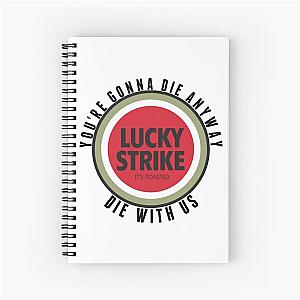 mad men lucky strike pitch Spiral Notebook