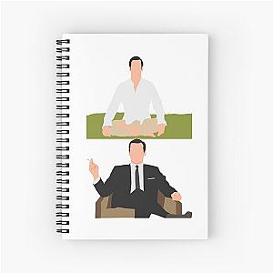 Mad men Don Draper style Spiral Notebook