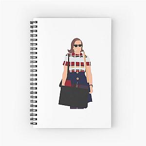 Mad Men Peggy Olson walks Spiral Notebook