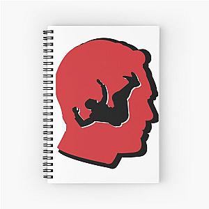 Silhouette Art Mad Men Spiral Notebook