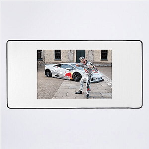 Sideways Driving Specialist Mad Mike Whiddett Mouse Pads