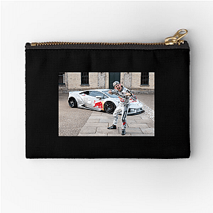 Sideways Driving Specialist Mad Mike Whiddett Zipper Pouches