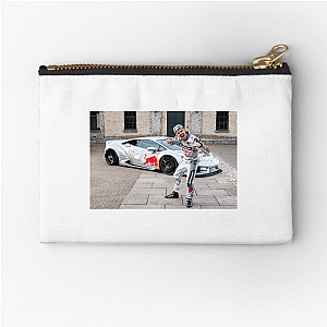 Sideways Driving Specialist Mad Mike Whiddett Zipper Pouches