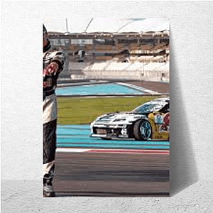 Red Bull Motorsports Star Mad Mike Whiddett Posters