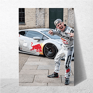 Sideways Driving Specialist Mad Mike Whiddett Posters