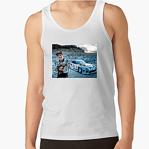 New Zealand Speed Icon Mad Mike Whiddett Tank Tops