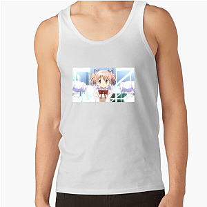 Madoka Magica Embrace The Darkness Madoka Magica Tank Tops