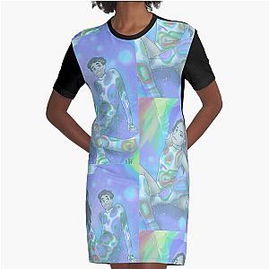 Magdalena Bay Trippy Anime Album Cover Graphic T-Shirt Dress