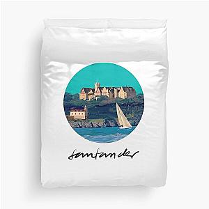 The Magdalena Palace, Santander, Green Fund Duvet Cover