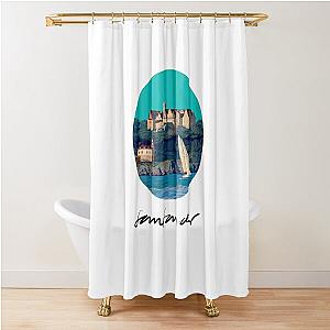 The Magdalena Palace, Santander, Green Fund Shower Curtain