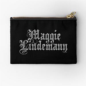 maggie lindemann logo Zipper Pouch