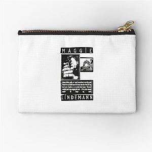 Maggie Graphic Funny Merch Lindemann Print Zipper Pouch