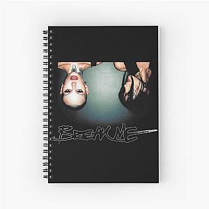 Break Me! Cover art Maggie Lindemann & Siiickbrain Spiral Notebook