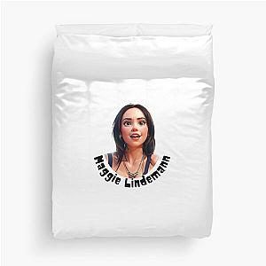 maggie lindemann cartoon style Duvet Cover