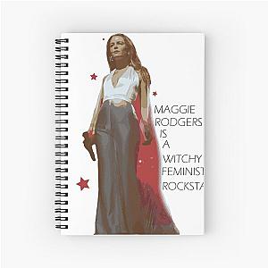 Maggie Rogers is a Witchy Feminist Rock Star Spiral Notebook