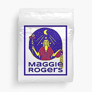 Maggie Rogers Art Pop - Heard It In A Past Life - Moon Witch Rocker Duvet Cover