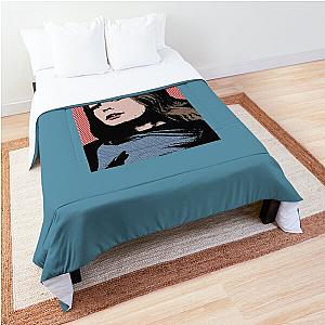 maggie rogers style pop art Comforter