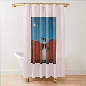 Maggie Rogers says wear a mask! Shower Curtain