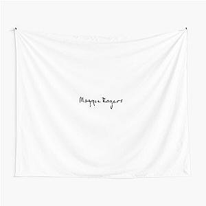 Maggie Rogers signature black Tapestry