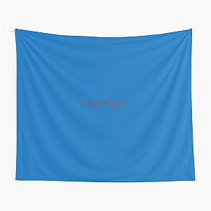 Maggie Rogers signature red Tapestry