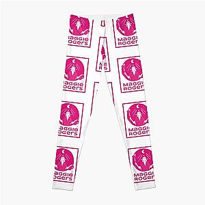 Maggie Rogers Art Pink - Heard It In A Past Life - Moon Witch Rocker Leggings