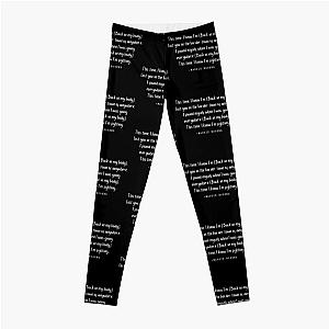 Maggie Rogers Quote Leggings