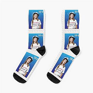 Maggie Rogers Stamp- Vote Socks