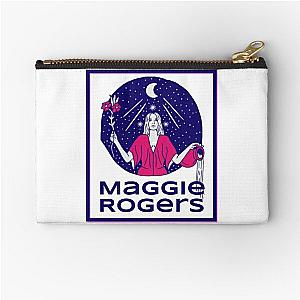 Maggie Rogers Art - Heard It In A Past Life - Moon Witch Rocker Zipper Pouch