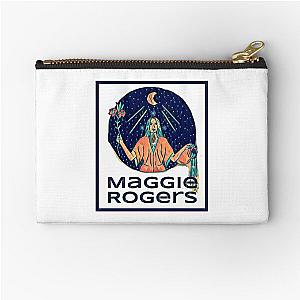 Maggie Rogers Art - Heard It In A Past Life - Moon Witch Rocker Zipper Pouch