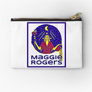 Maggie Rogers Art Pop - Heard It In A Past Life - Moon Witch Rocker Zipper Pouch